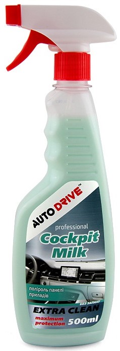 Поліроль для авто Auto Drive без запаху Cockpit Milk 500 ml (AD0072) - Фото 1