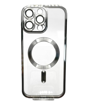 Чехол для смартфона BeCover TPU Chrome Case (MagSafe) for Apple iPhone 16 Pro Silver (712083) - Фото 1