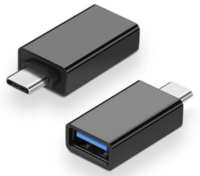 Переходник Atcom USB-C to USB 3.0 AF OTG Black (11310) - Фото 1