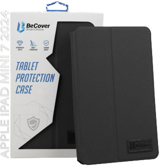 Чехол для планшета BeCover Premium for Apple iPad Mini 7 2024 Black (712435) - Фото 1