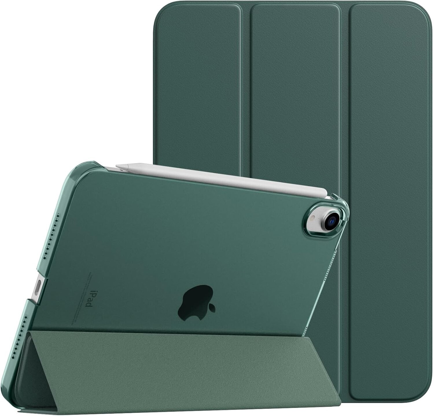 Чехол для планшета BeCover Tri Fold Hard for Apple iPad Mini 7 2024 Dark Green (712451) - Фото 1