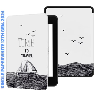 Чехол для электронной книги BeCover Smart Case for Amazon Kindle Paperwhite 12th Gen 2024 7" Time To Travel (712859) - Фото 1