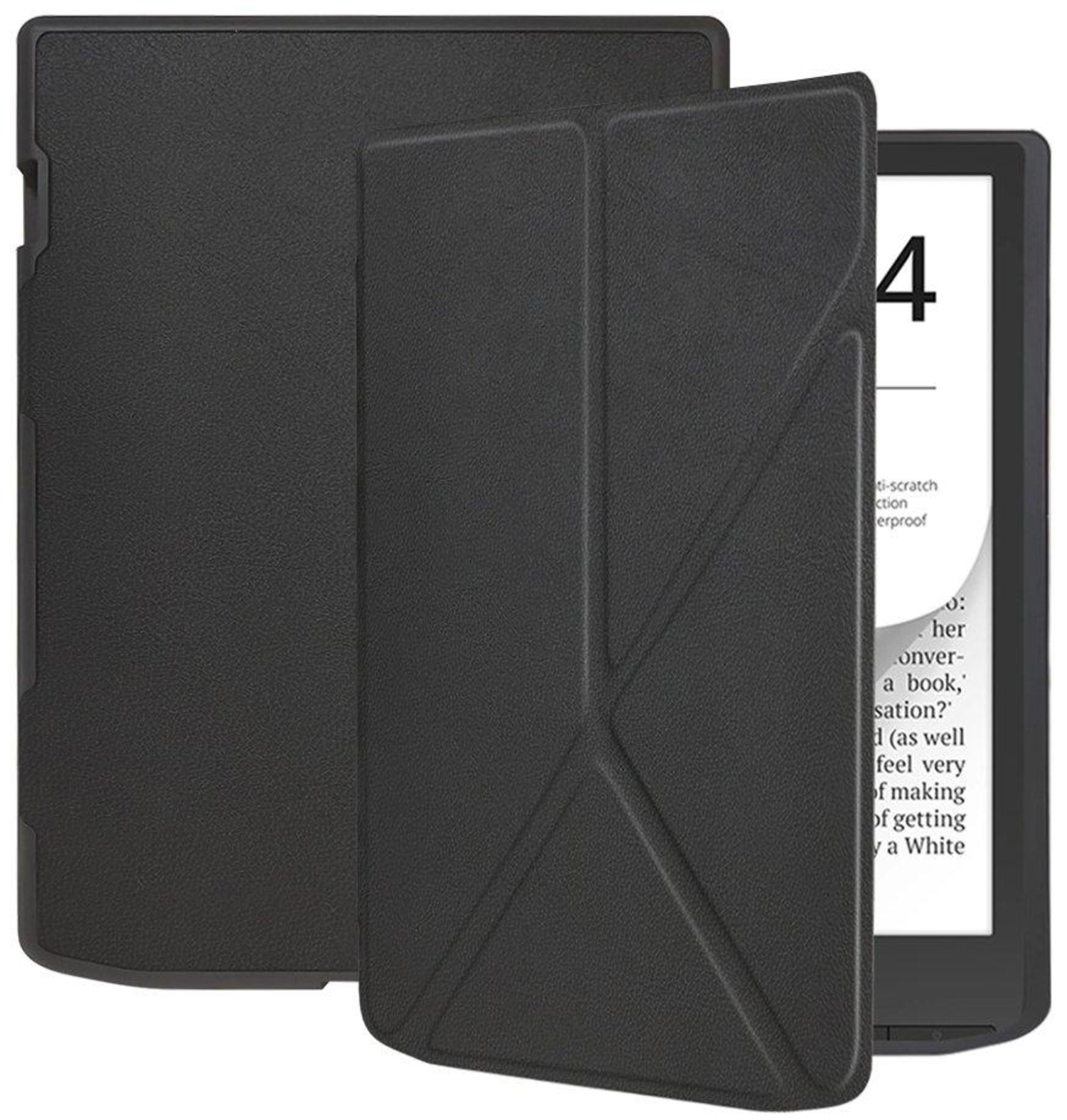 Чехол для электронной книги BeCover Ultra Slim Origami for PocketBook 743G InkPad 4/InkPad Color 2/InkPad Color 3 (7.8") Black (713082) - Фото 1