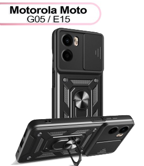 Чехол для смартфона BeCover Military for Motorola Moto G05 / E15 Black (713527) - Фото 1