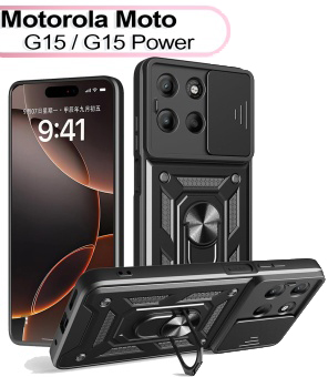 Чехол для смартфона BeCover Military for Motorola Moto G15 / G15 Power Black (713530) - Фото 1