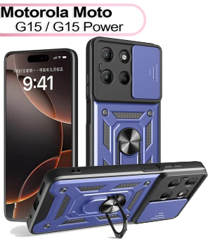 Чехол для смартфона BeCover Military for Motorola Moto G15 / G15 Power Blue (713531) - Фото 1