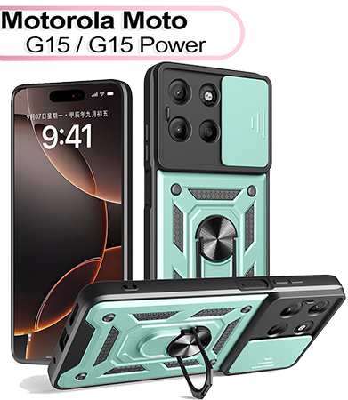 Чохол для смартфона BeCover Military for Motorola Moto G15 / G15 Power Dark Green (713532) - Фото 1