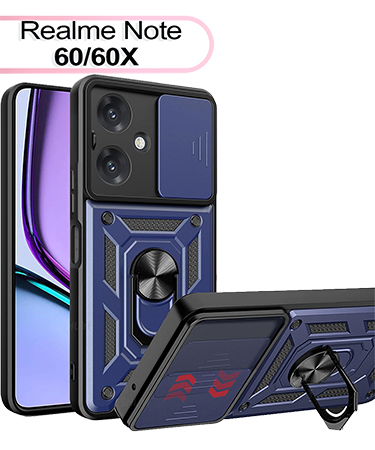Чохол для смартфону BeCover Military for Realme Note 60/60X Blue (713538) - Фото 1