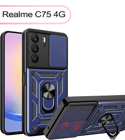 Чохол для смартфону BeCover Military for Realme C75 4G Blue (713540) - Фото 1