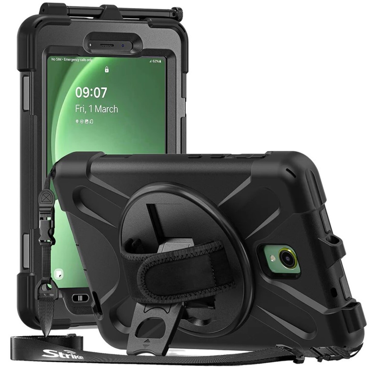 Чехол для планшета BeCover Heavy Duty Case for Samsung Galaxy Tab Active5 Pro SM-X356B/X350 10.1" Black (713558)" - Фото 1