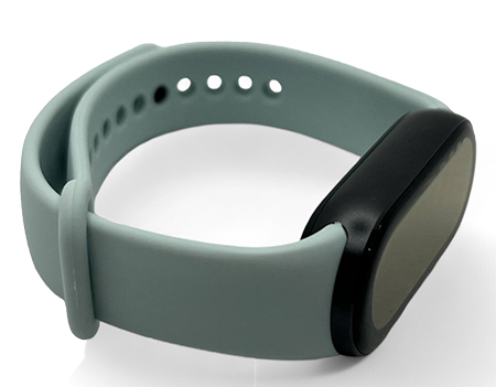 Ремешок для фитнес-браслета BeCover for Xiaomi Mi Smart Band 10 Light Blue (713609) - Фото 1