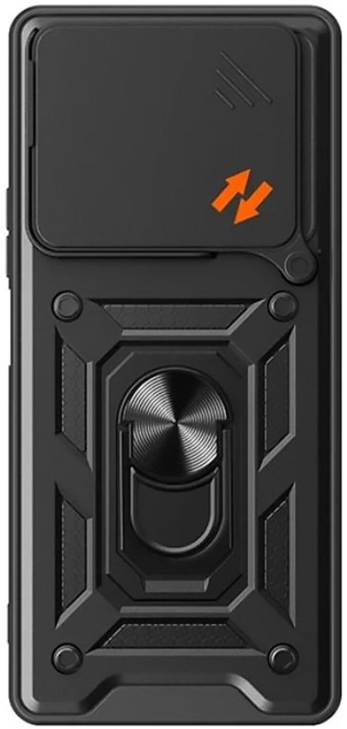 Чохол для смартфону BeCover Military for Tecno Spark Go 2025/ Pop 9 4G (KL4h) Black (713680) - Фото 1