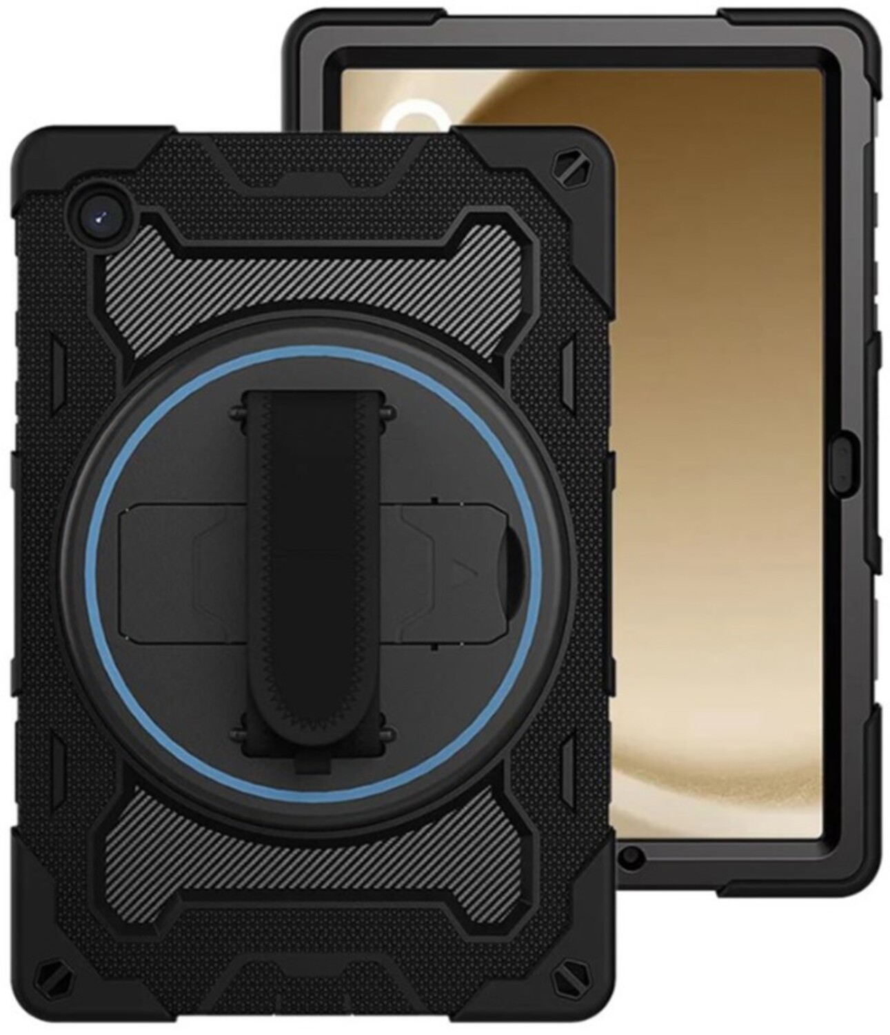 Чехол для планшета BeCover Horizontal handle for Samsung Galaxy Tab A11 Plus SM-X236B 11.0" Black (713941) - Фото 1
