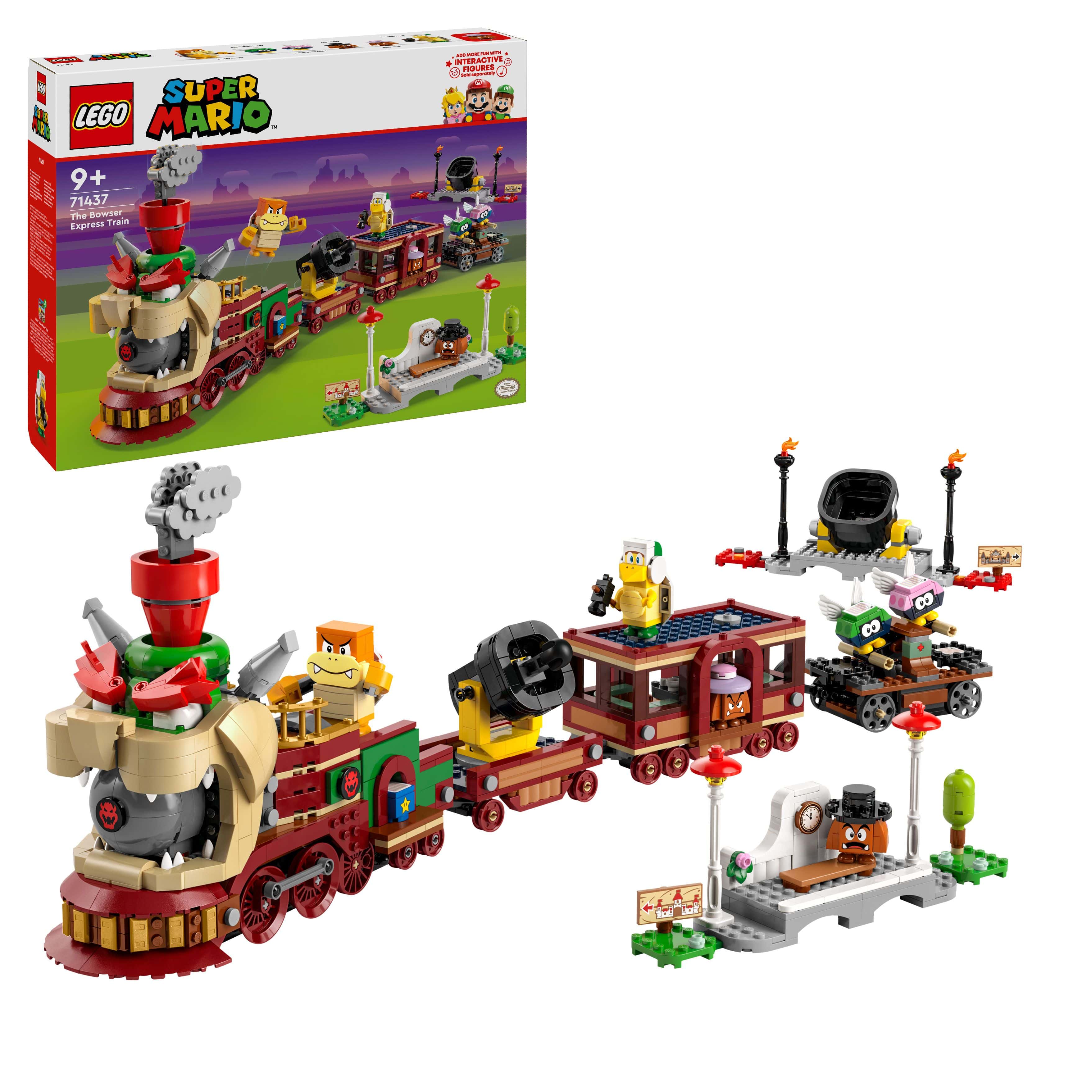 Конструктор LEGO Super Mario™ Быстрый поезд Боузера (71437) - Фото 1