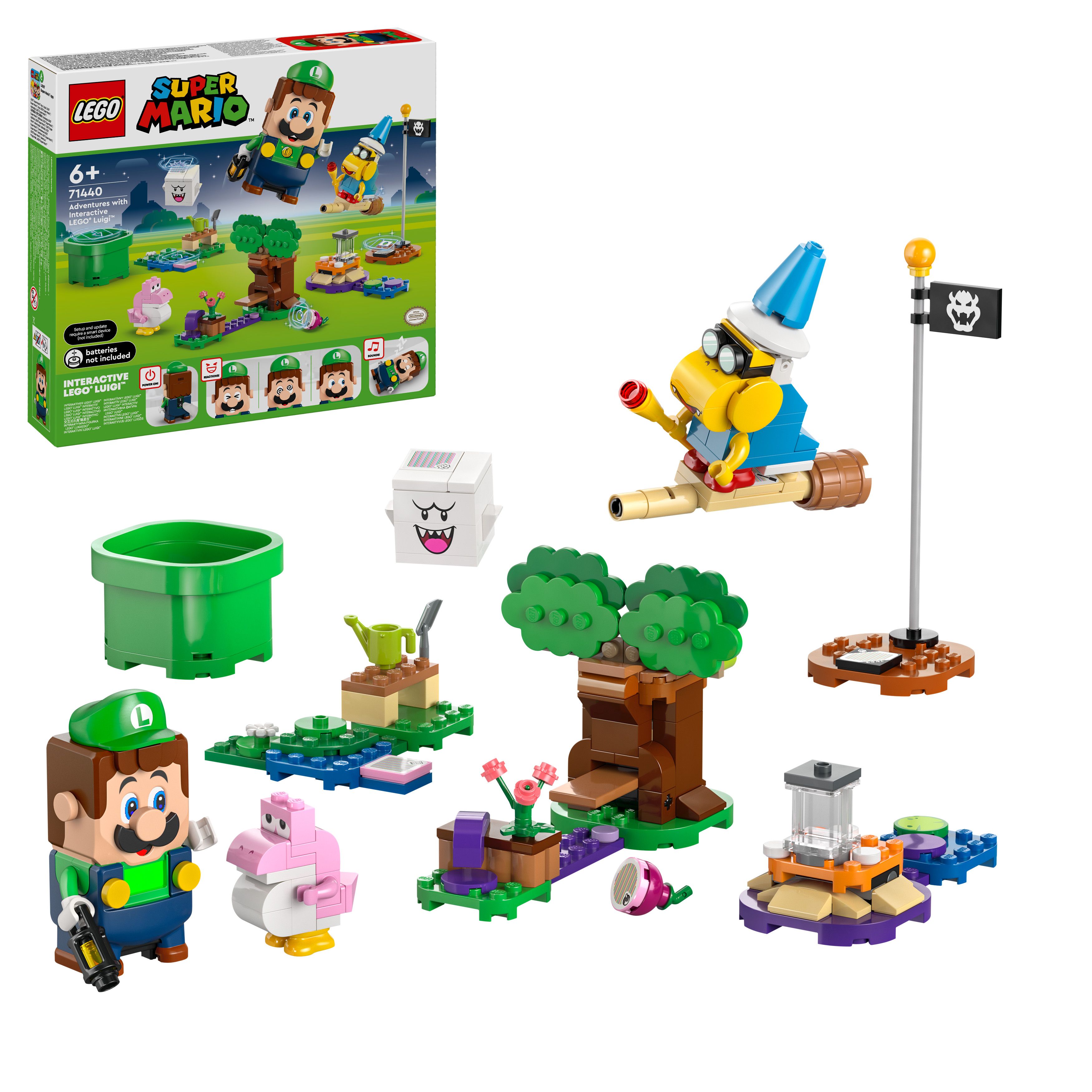Конструктор LEGO Super Mario™ Пригоди з інтерактивним LEGO® Луїджі (71440) - Фото 1