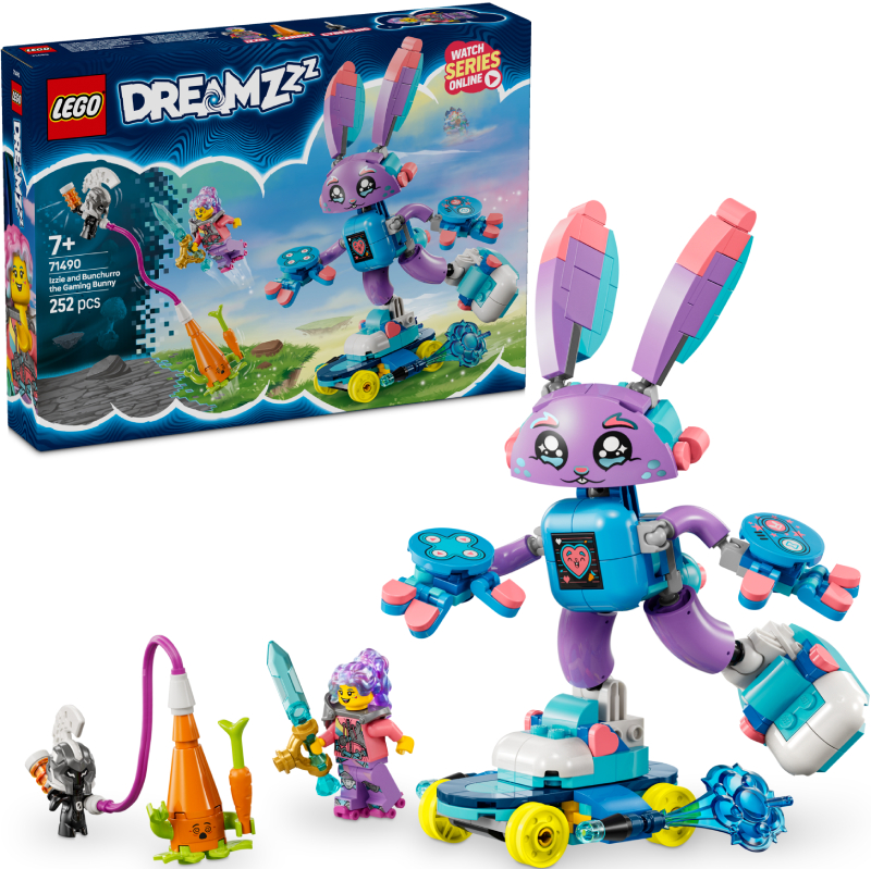 Конструктор LEGO DREAMZzz Иззи и Бунчуро, игровой кролик (71490) - Фото 1