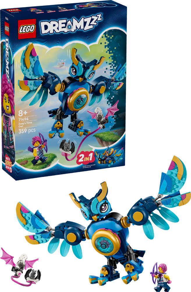 Конструктор LEGO DREAMZzzzz Сова времени Зоуи (71494) - Фото 1