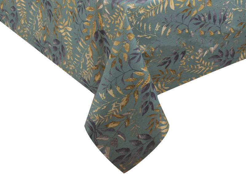 Скатертина квадратна Lefard Maracaibo зелений 140х140 см (715-370) - Фото 1