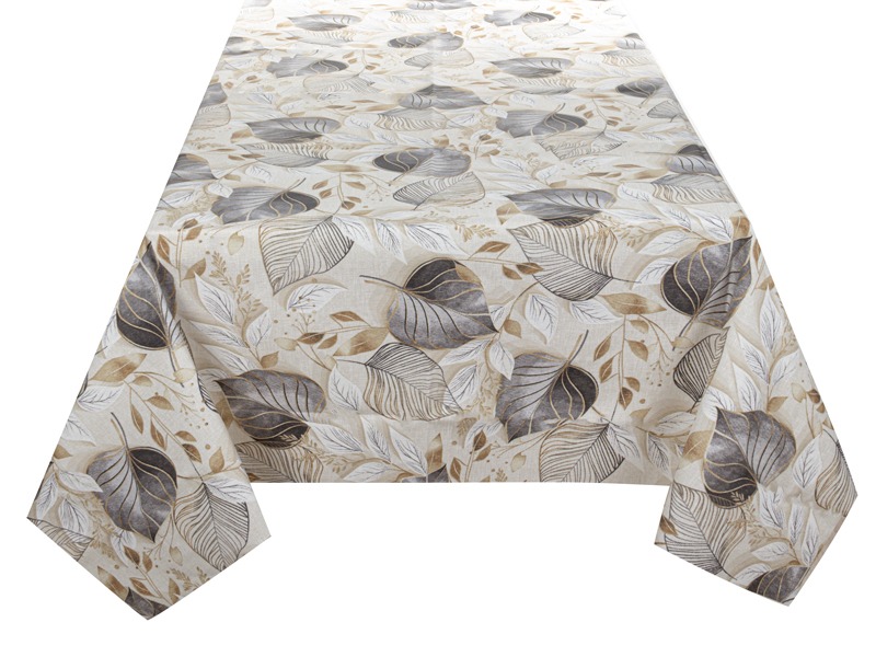 Скатертина квадратна Lefard Paladium сірий 140х140 см (715-417) - Фото 1