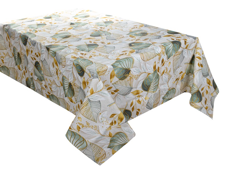 Скатертина квадратна Lefard Paladium олива 140х140 см (715-426) - Фото 1