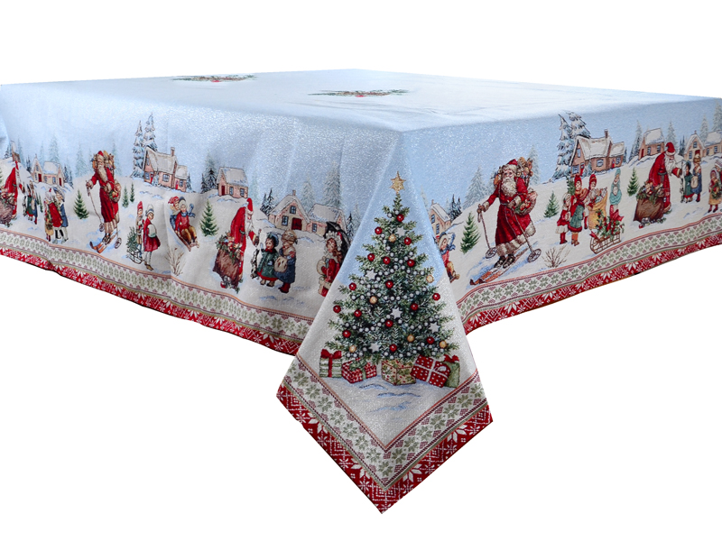Скатертина квадратна Lefard Hiver 100х100 см (716-041) - Фото 1