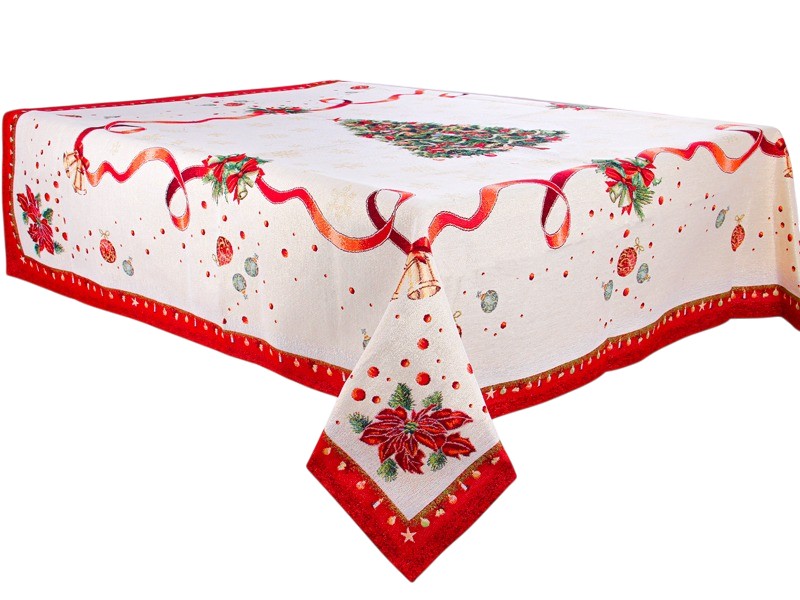 Скатертина квадратна Lefard Navidad 140x140 см (716-116) - Фото 1