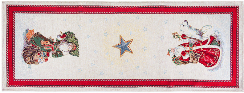 Скатертина раннер Lefard Snowing 40x100 см (716-172) - Фото 1