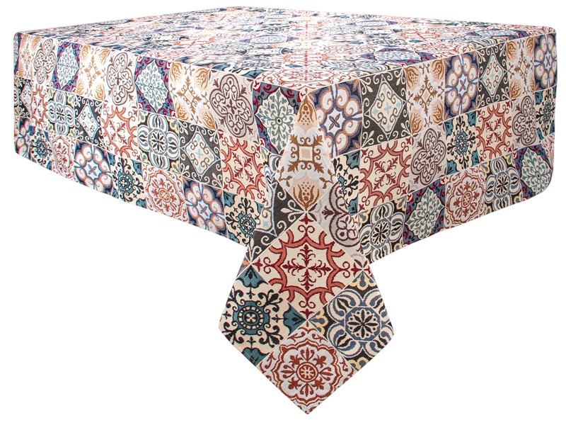Скатертина прямокутна Lefard Mozaik 140x240 см (716-187) - Фото 1