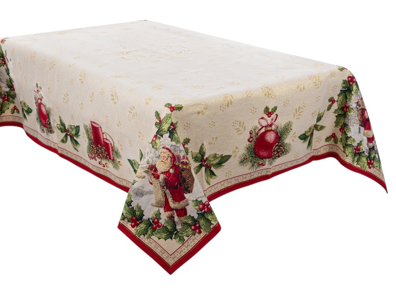 Скатертина прямокутна Lefard lazzara lurex 140х180 см (716-194) - Фото 1