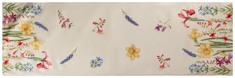 Купить Скатерть раннер Lefard Анастасия 47х140 см (716-227) - Фото 1 Скатерть раннер Lefard Анастасия 47х140 см (716-227) - Фото 1