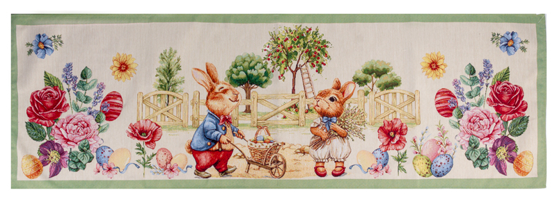 Скатертина раннер Lefard Кролик (Adams) 47х140 см 9716-231) - Фото 1