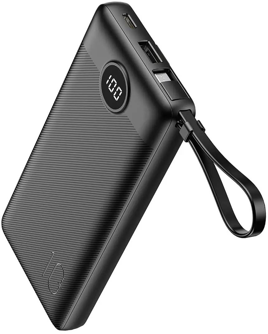 Батарея мобільна Veger 10000mAh W1165 Black