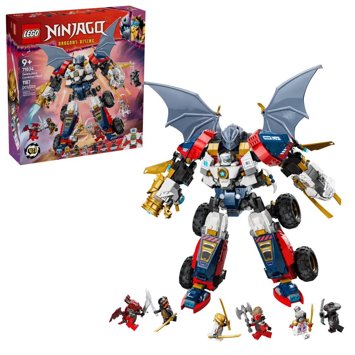 Конструктор LEGO Ninjago Ультраобъединительный робот Зейна (71834) - Фото 1