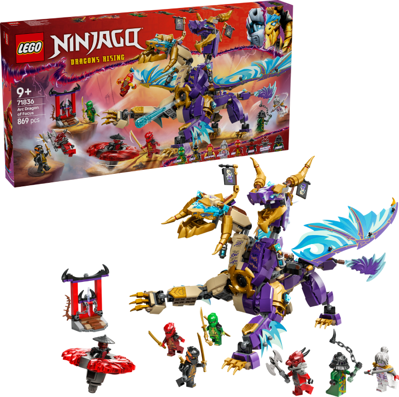 Конструктор LEGO Ninjago Arc Dragon of Focus (71836) - Фото 1