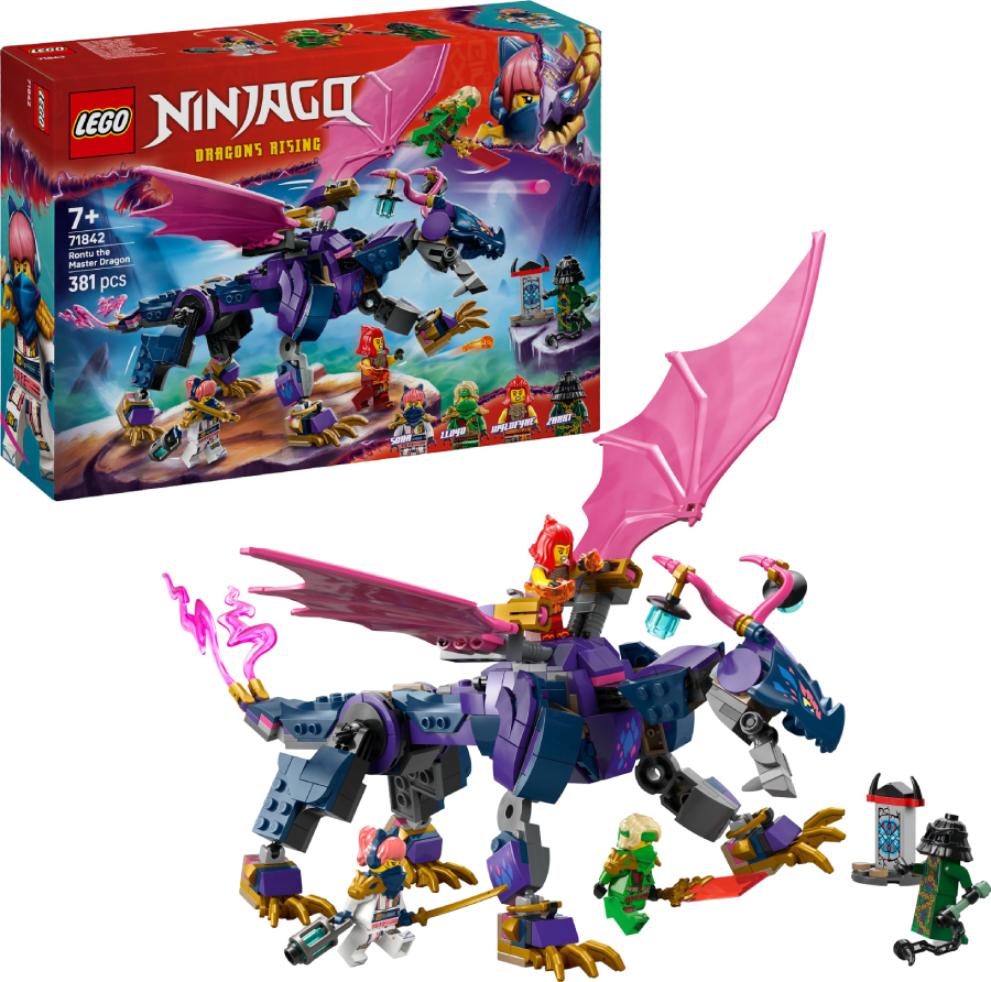 Конструктор LEGO Ninjago Ронту, повелитель драконів (71842) - Фото 1