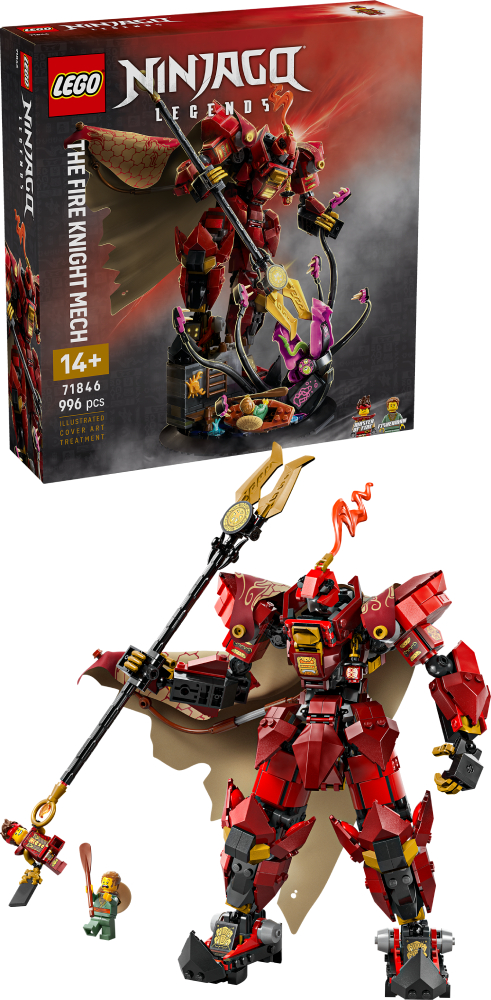 Конструктор LEGO Ninjago Робот Огненного Рыцаря (71846) - Фото 1