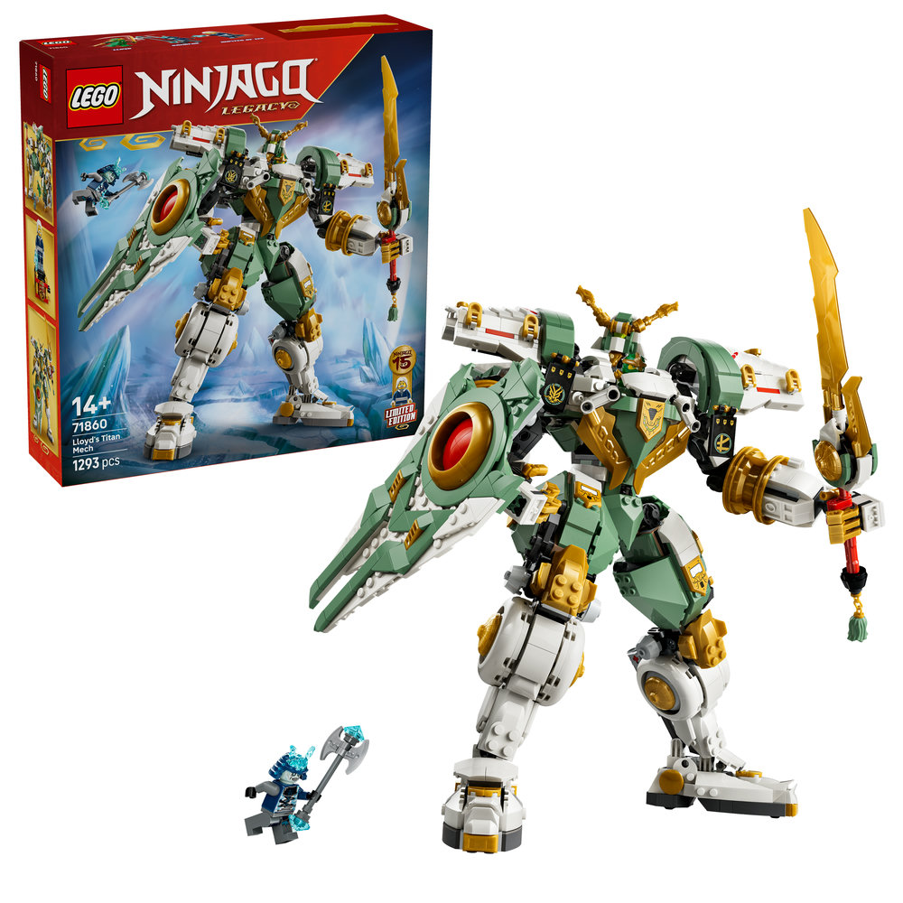 Конструктор LEGO Ninjago Робот-титан Ллойда к 15-летию (71860) - Фото 1