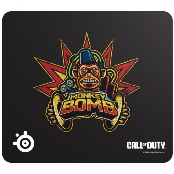 Коврик для мыши игровой SteelSeries Qck L Call of Duty Zombies Edition (63449) - Фото 1