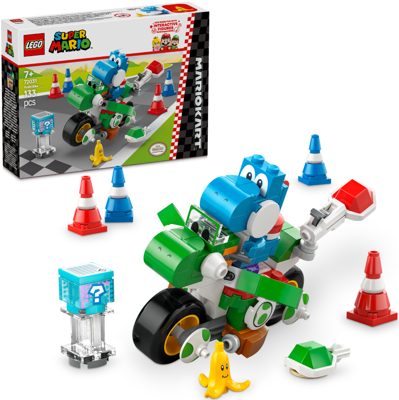 Конструктор LEGO Super Mario™ Mario Kart™ – Yoshi Bike (72031) - Фото 1