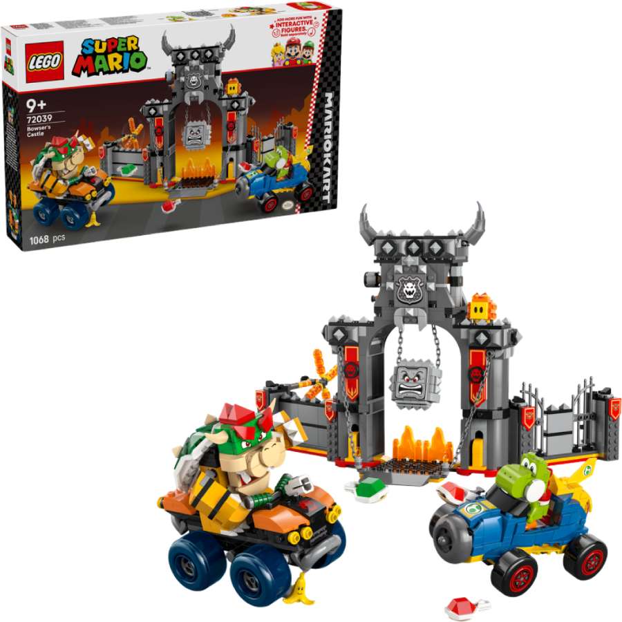 Купити Конструктор LEGO  Super Mario™ Mario Kart™ – Bowser та його замок (72039) - Фото 1 Конструктор LEGO  Super Mario™ Mario Kart™ – Bowser та його замок (72039) - Фото 1