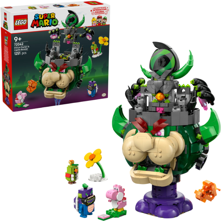 Купити Конструктор LEGO  Super Mario™ Prince Florian і Castle Bowser (72042) - Фото 1 Конструктор LEGO  Super Mario™ Prince Florian і Castle Bowser (72042) - Фото 1