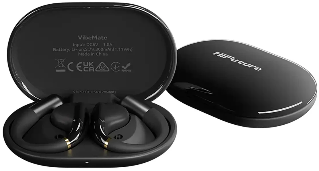 Навушники вкладиші бездротові TWS HiFuture vibemate.black