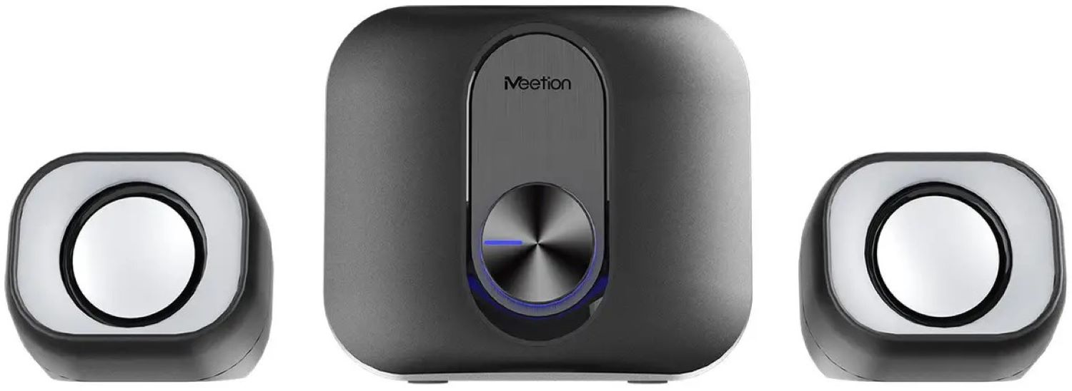 Комп'ютерна акустика компактна 2.0 Meetion SP2110 Black (MT-SP2110-А)