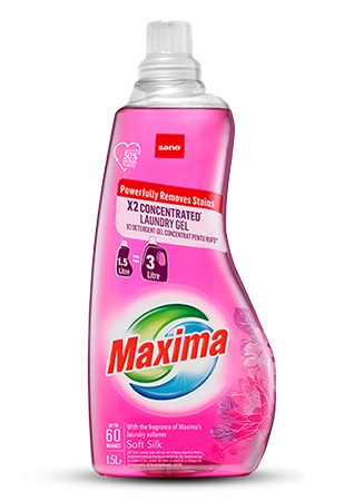 Гель для стирки Sano Maxima Soft Silk 1.5 л (7290102992928) - Фото 1