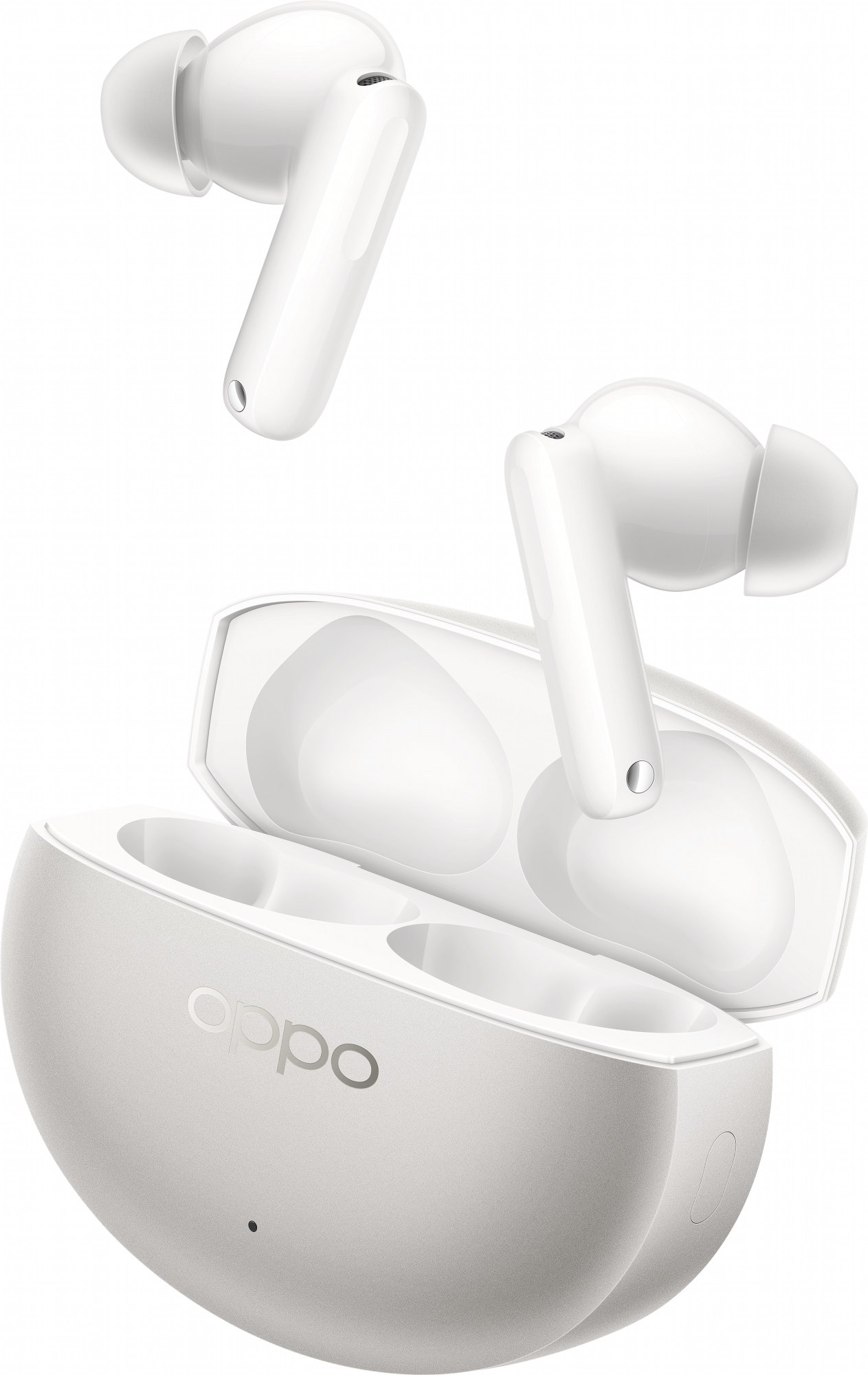 Наушники вкладыши беспроводные TWS OPPO Enco X3s Nebula Silver - Фото 1