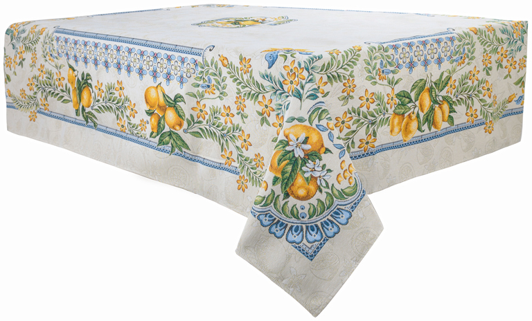 Скатертина квадратна Lefard Цитрус 100х100 см (732-017) - Фото 1
