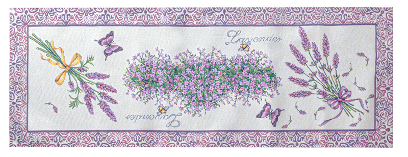 Скатертина раннер Lefard Violette 47х140 см (732-029) - Фото 1