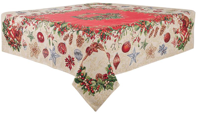 Скатерть квадратная Lefard гобелен Wink 140х140 см (732-068)