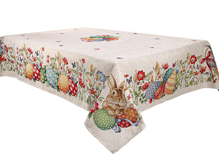 Скатертина прямокутна Lefard Кролик 140x260 см (732-122) - Фото 1