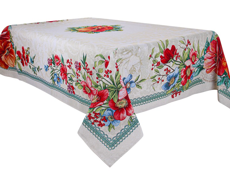 Скатертина прямокутна Lefard Lisse 140х320 см (732-163) - Фото 1